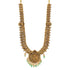 Luxurious Saraswati Centred Green Drop 925  Peacock Design Haram