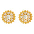 MOP Bloom 925 Golden Outer 925 Earrings