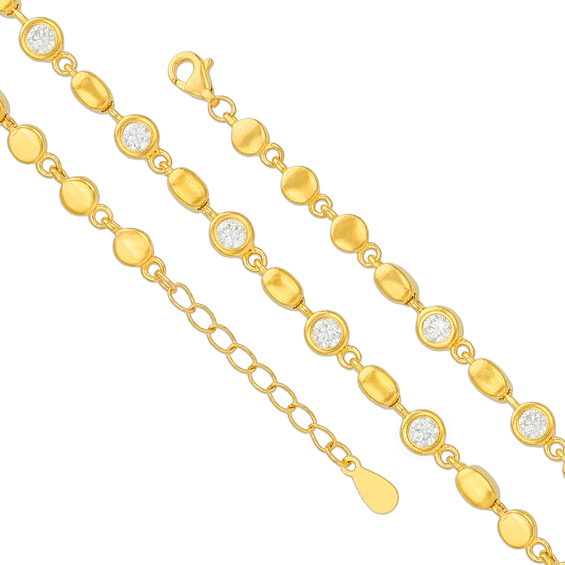 Majestic Oval Link 925 Sterling Silver bracelet for women