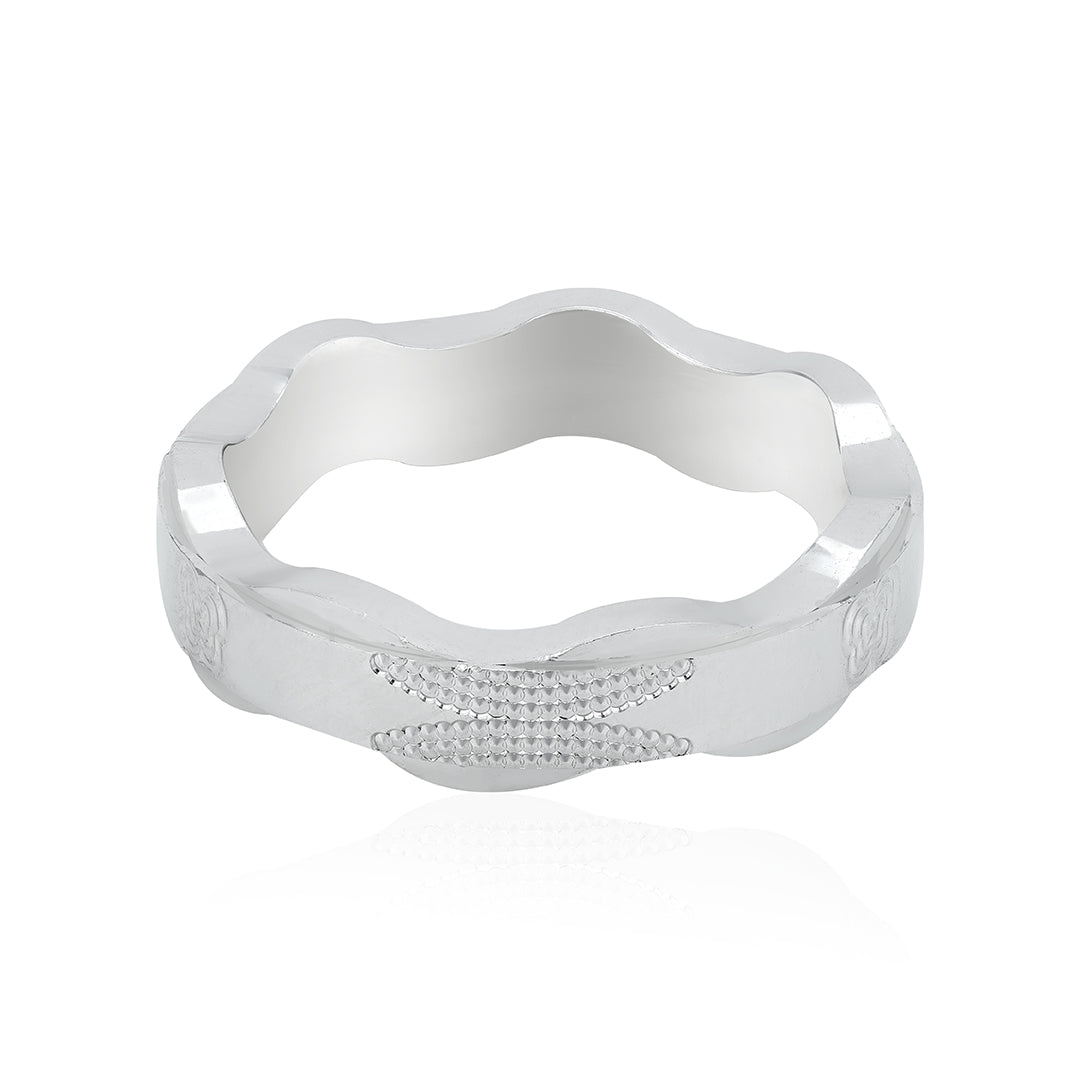 Majestic Bow Pattern 925 Sterling Silver Ring for Women