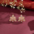 Majestic Floral White Stone 925 Sterling Silver  Earrings for women