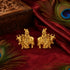 Majestic Krishna Heritage 925 Sterling Silver Statement Earrings