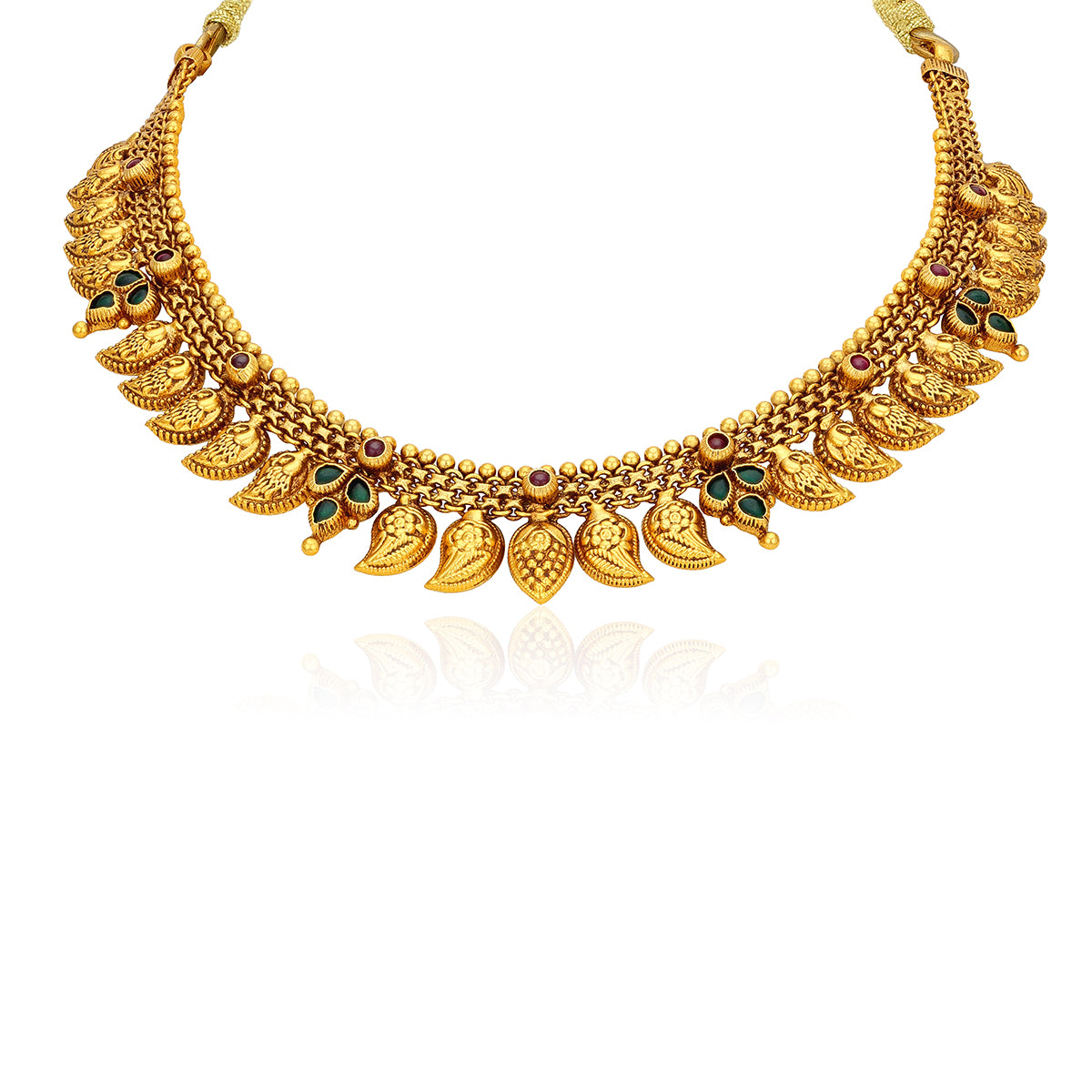 Mango Motif 925 Sterling Silver Necklace for women