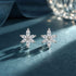 Marquise Lotus Crystal Sterling Silver Studs