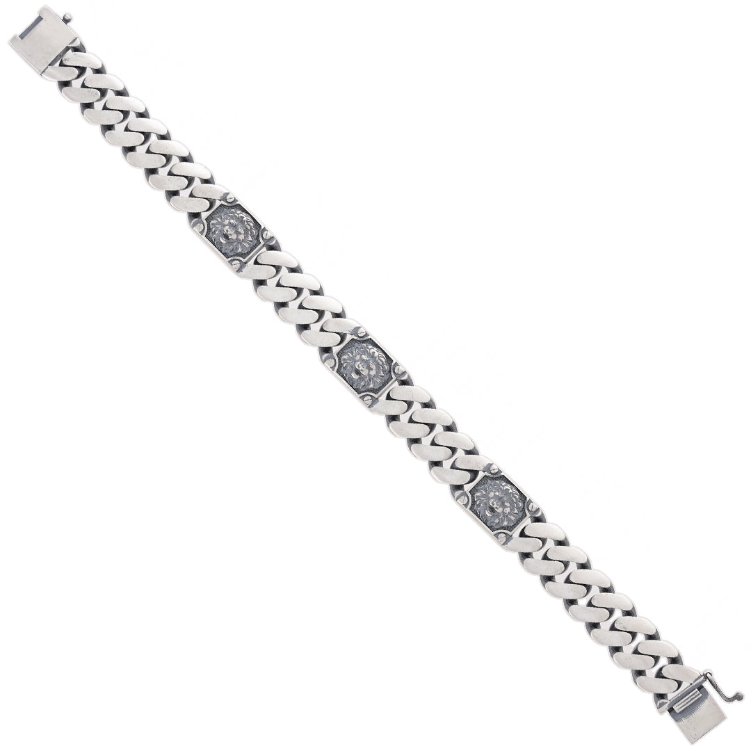 Mens Silver Chain Bracelet Online