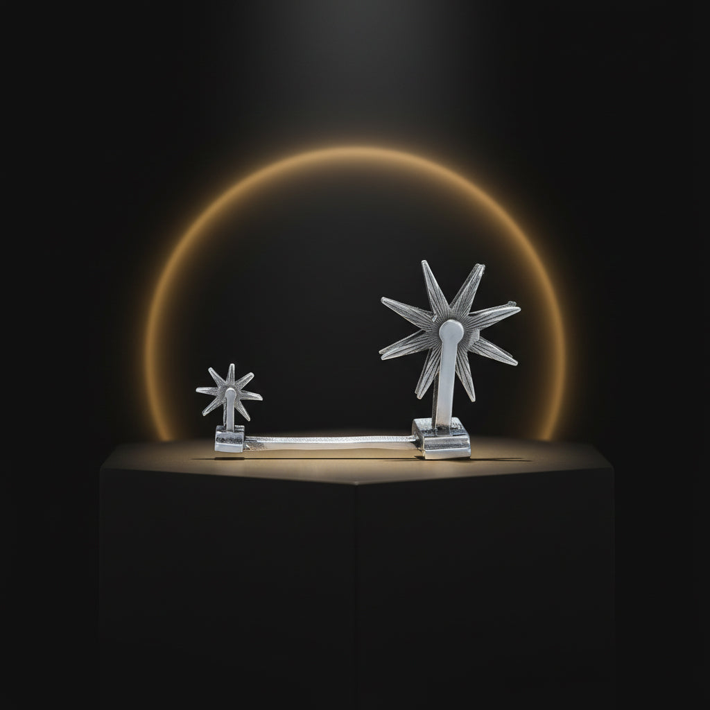 Miniature Handloom Wheel 925 Sterling Silver