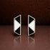 Minimal Triangle Harmony 925 Sterling Silver Signature Earrings