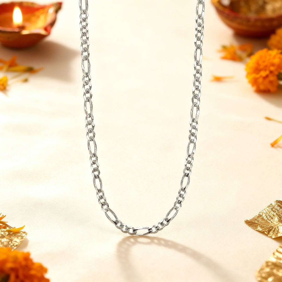 Minimalist Link Design 925 Sterling Silver Chain 