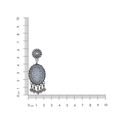 Mint Blossom 925 Sterling Silver Earing