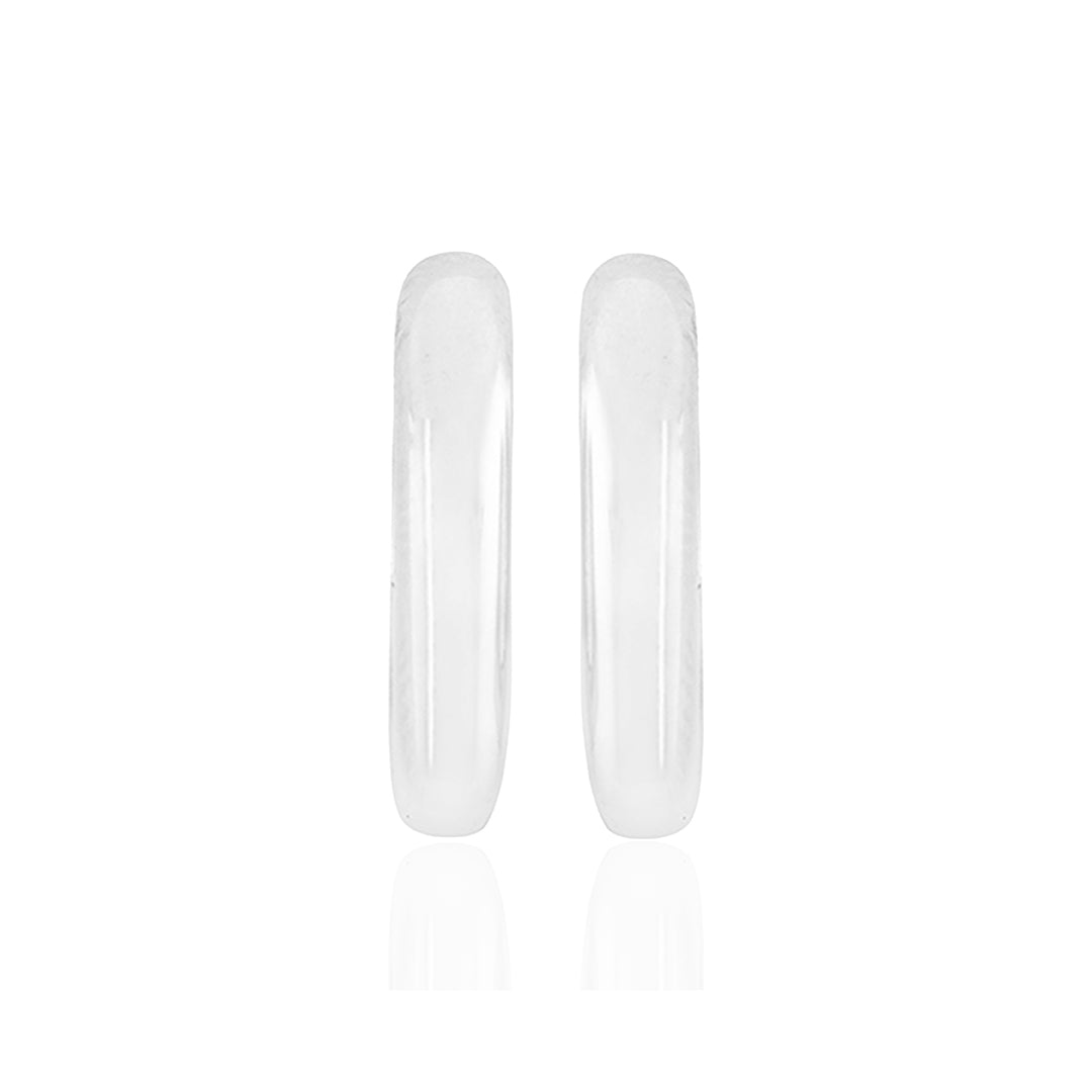 Modern Hollow Hoop 925 Sterling Silver Earring for Women