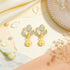 Mother Pearl Blossom 925 Sterling Silver Earrings