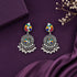 Multi Color Paisley Chandbali Earrings