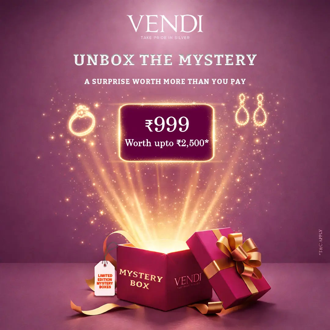 Unbox The Mystery – Vendi Silver Surprise Jewellery Box.