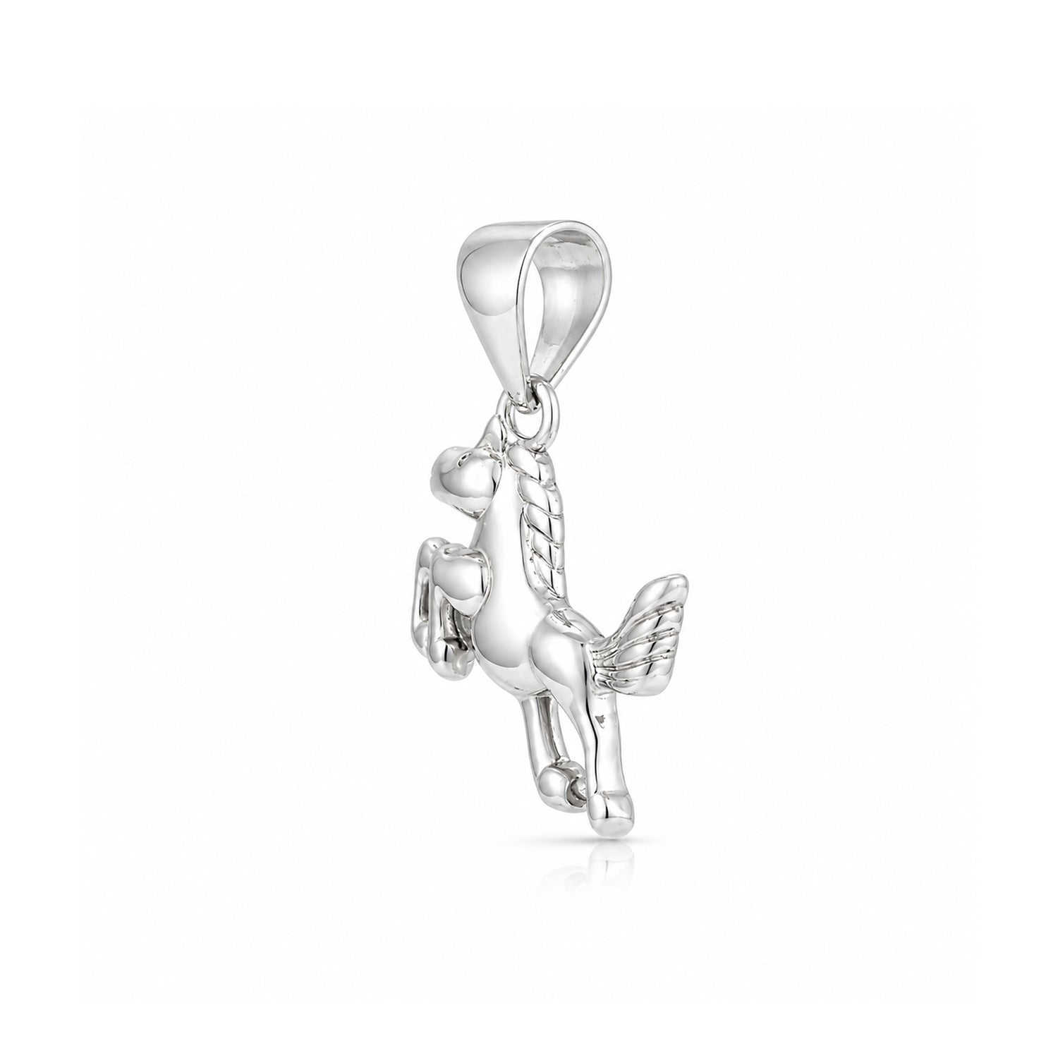 Mythic Horse 925 Sterling Silver Elegant Charm Pendant
