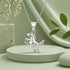 Mythic Horse 925 Sterling Silver Elegant Charm Pendant