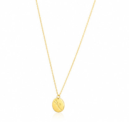 Nature Inspired Blossom 925 Sterling Silver Chain Pendant