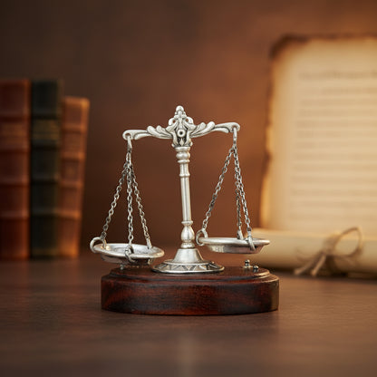 Next-Gen Balance  Scale 925 Sterling Silver miniature