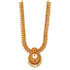 Opulent Beaded Sides 925 Manga Infused Pendant Gold Plated Haram