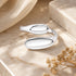 Organic Curve 925 Sterling Silver Luxury Rings for Women