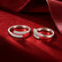 Parallel Pavé Wrap Sterling Silver Toe Ring