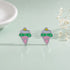 Pastel Ice Cream Dream 925 Sterling Silver Baby Stud