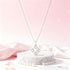 Pearl Blossom Flower Style 925 Sterling Silver Chain Pendant for Women