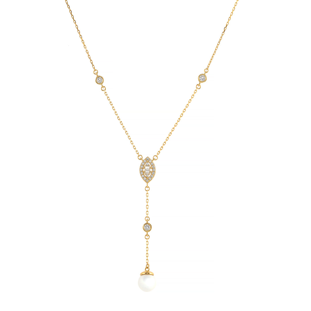 Pearl Drop Pendant Chain Online