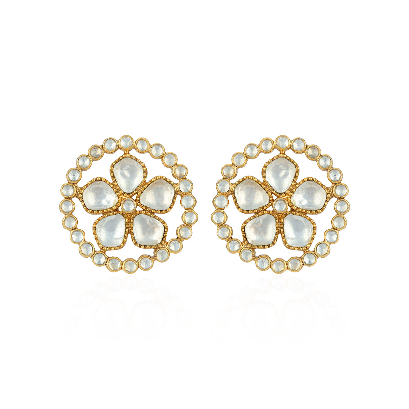 Pearlescent Blossom 925 Sterling Silver Earring
