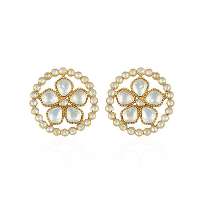 Pearlescent Blossom 925 Sterling Silver Earring