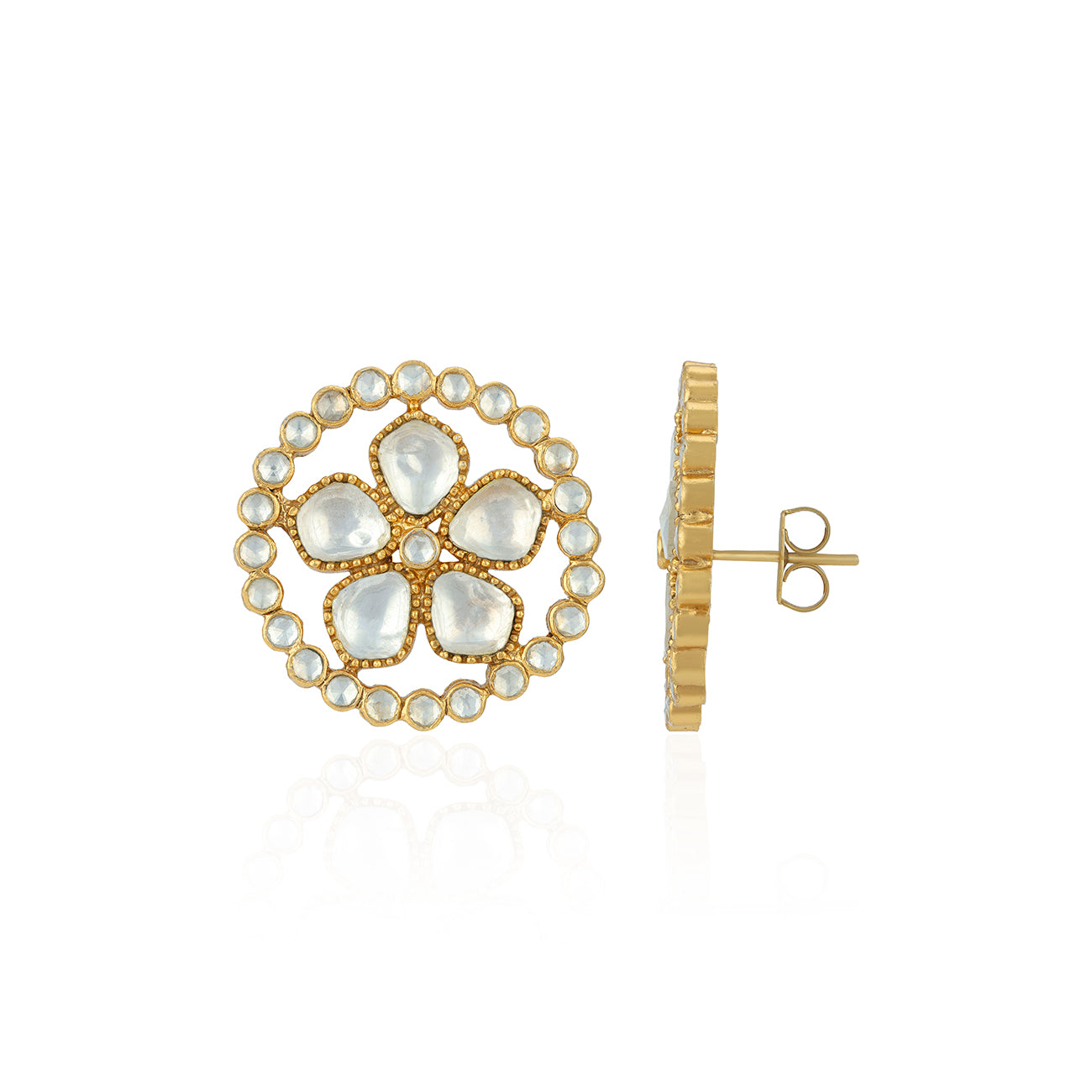 Pearlescent Blossom 925 Sterling Silver Earring