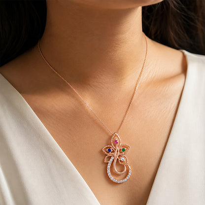 Petal Harmony 925 Sterling Silver Pendant