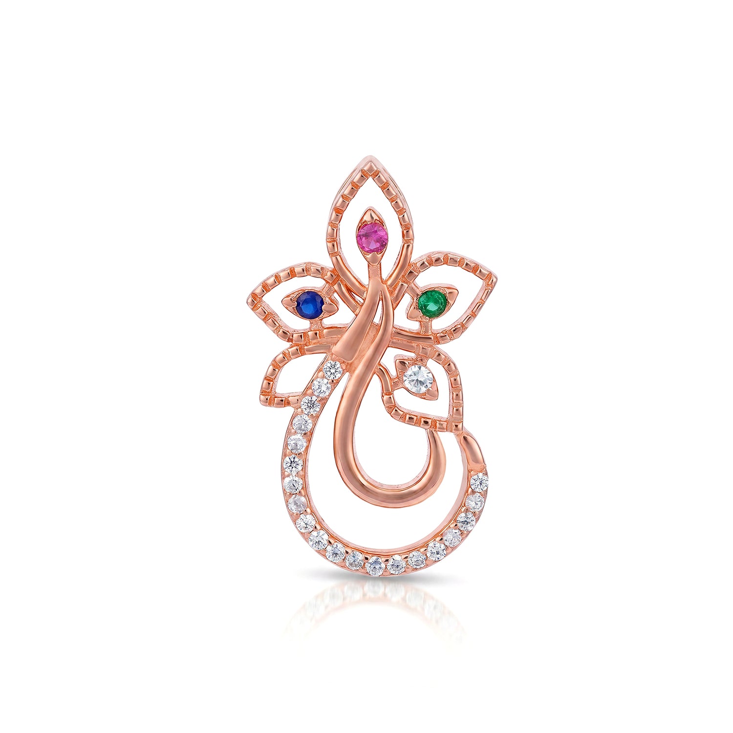 Petal Harmony 925 Sterling Silver Pendant