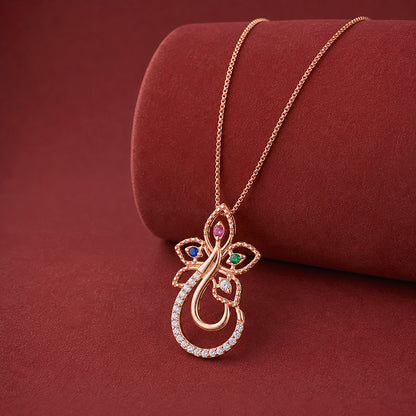Petal Harmony 925 Sterling Silver Pendant