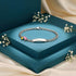 Pink Enamel Car Mariner Link Bracelet