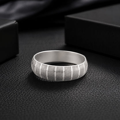 Premium 925 Sterling Silver Stylish Plain Ring