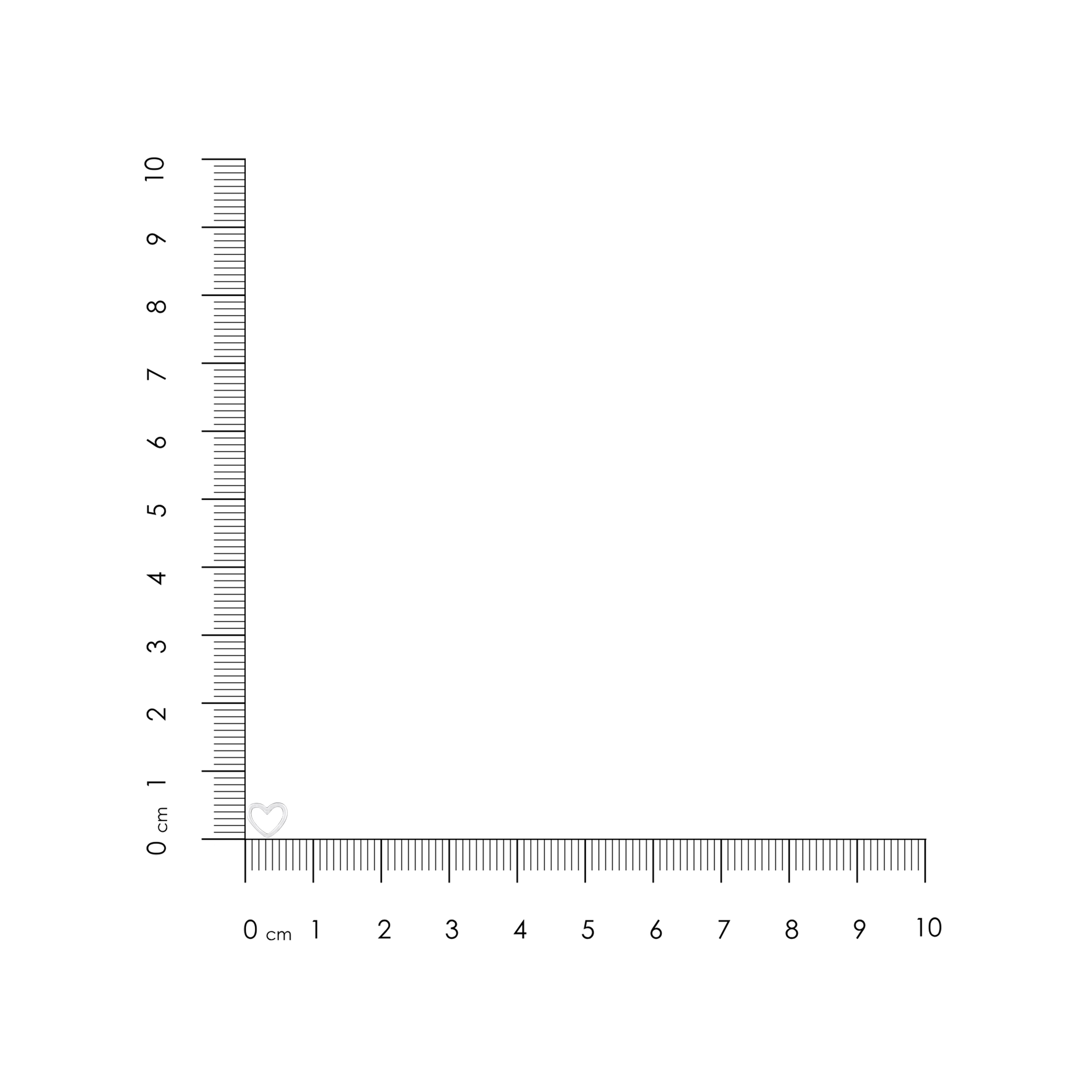 Prestige Heart 925 Sterling Silver Earrings