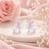 Pretty Pink Bear 925 Sterling Silver Stud for Kids