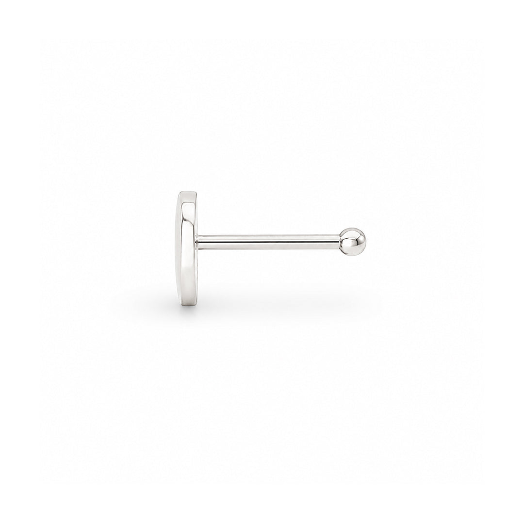 Pure Heart Glow 925 Sterling Silver Premium Nose Pin