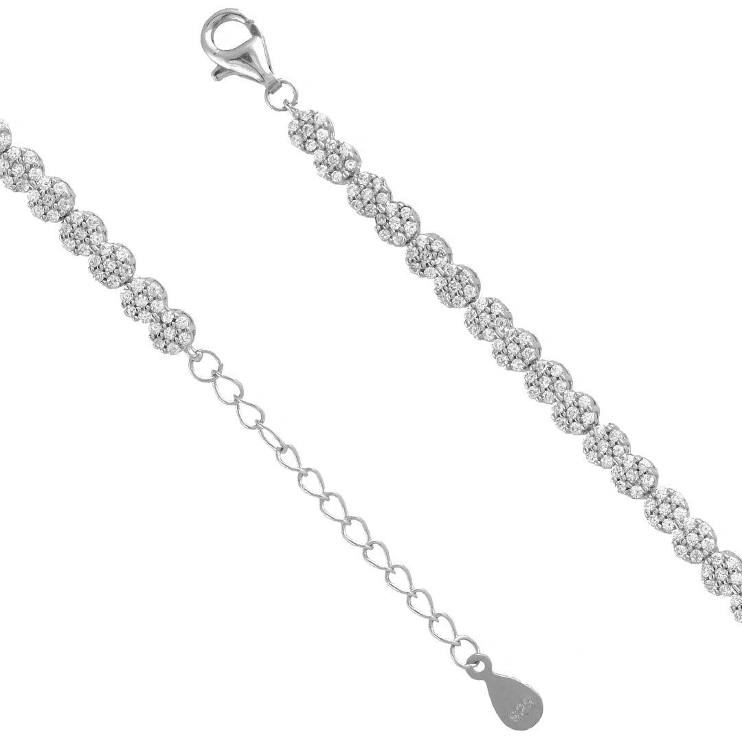 Pure Radiance Silver Bracelet