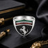 Racing Horse Emblem 925 Sterling Silver Ring
