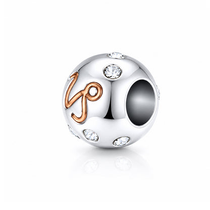 Radiant Capricorn Zodiac 925 Sterling Silver Charms