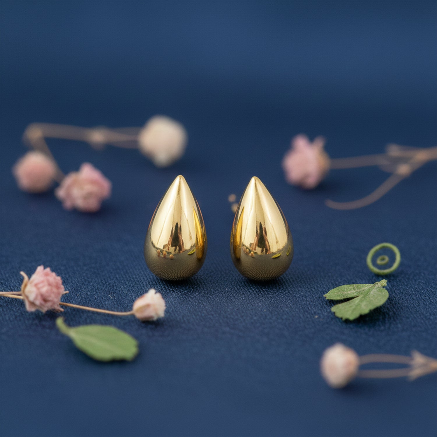 Radiant Aura 925 Sterling Silver Teardrop Earrings for Women