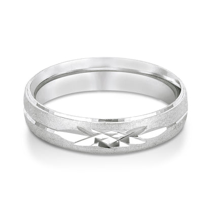 Radiant Beveled Edge Starburst 925 Sterling Silver Ring for Men