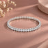 Radiant Eternity Sterling Silver Bracelet
