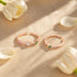 Radiant Multi-Color Mixed Rose Gold Adjustable Toe Ring