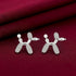 Radiant Puppy Form 925 Sterling Silver Statement Earrings