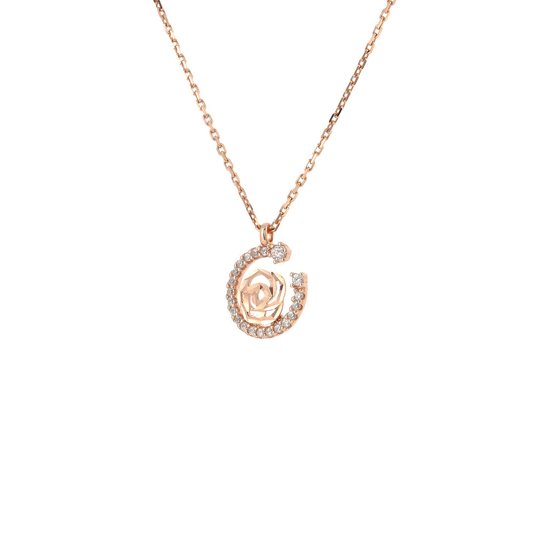 Radiant Rose Pendant chain