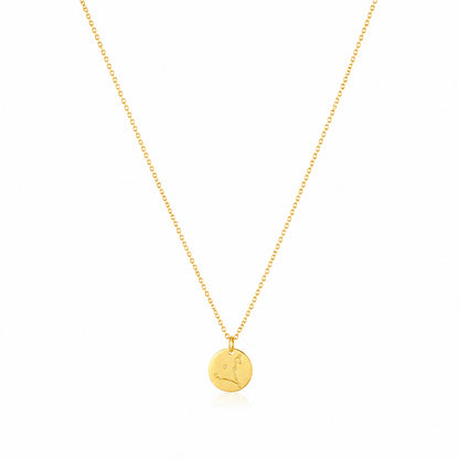 Radiant Star Map 925 Sterling Silver Chain Pendant