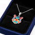 Rainbow Roar 925 Sterling Silver Tiger Pendant