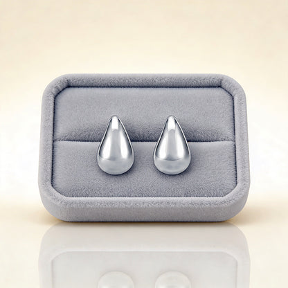 Raindrop Elegance 925 Sterling Silver Earrings for Women